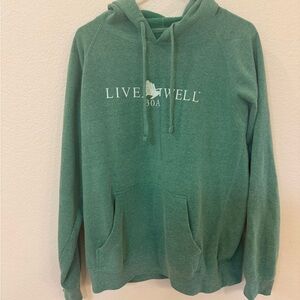 Live Well 30A Green Pullover Hoodie